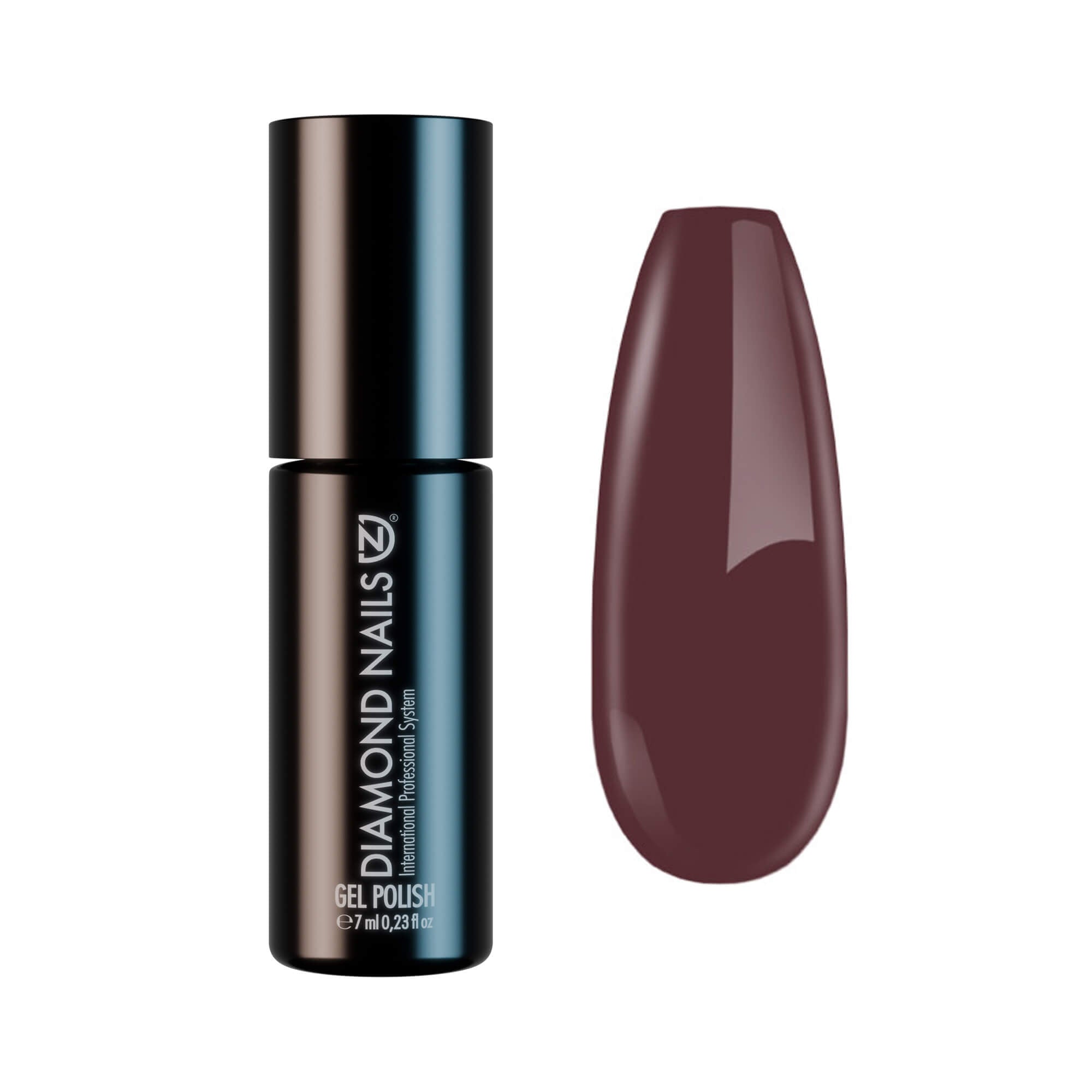 Gel Nail Polish - Autumn Brown - DN249 - 7ml - Hema Free