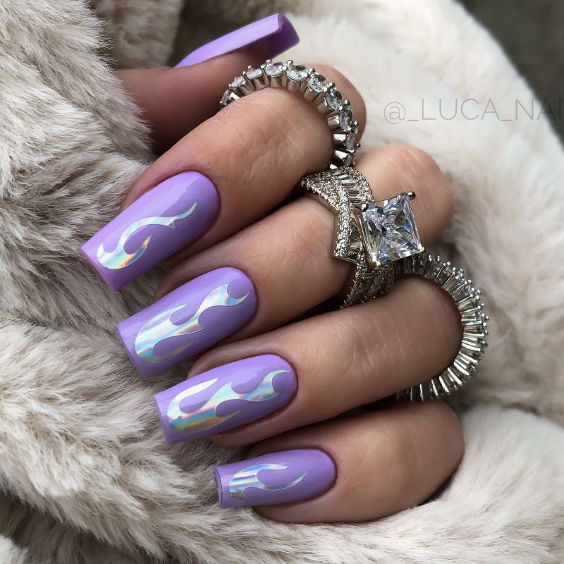 Gel Nail Polish - Playful Lavender - DN262 - 7ml - Hema Free