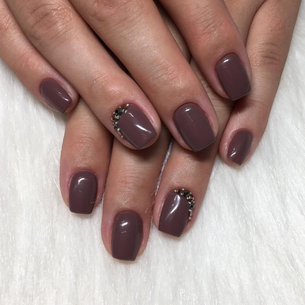 Gel Nail Polish - Autumn Brown - DN249 - 4ml - Hema Free