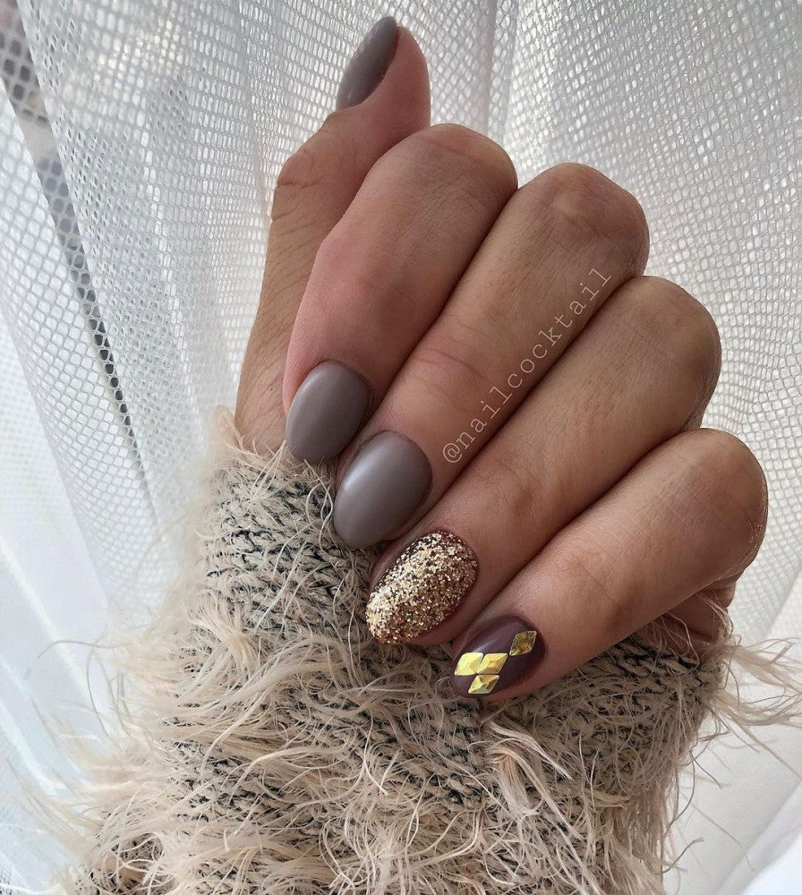 Gel Nail Polish - Autumn Brown - DN249 - 4ml - Hema Free