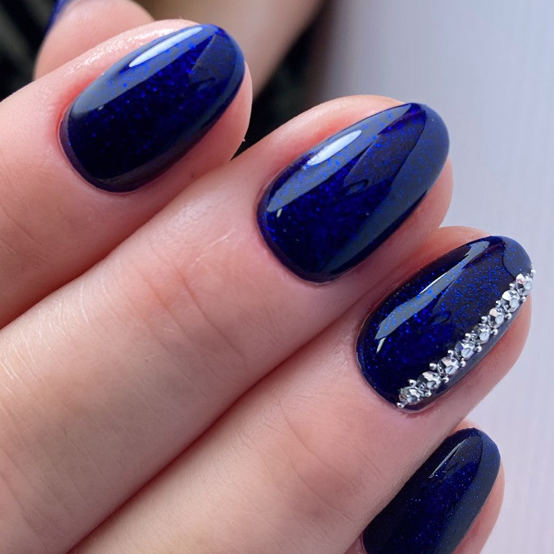 Gel Nail Polish - DN278 - Midnight Sky Blue 7ml