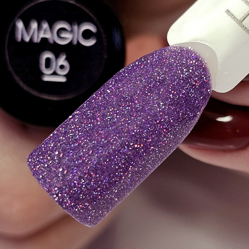 GPMAGIC06 Reflective, Purple Glitter Magic 7ml
