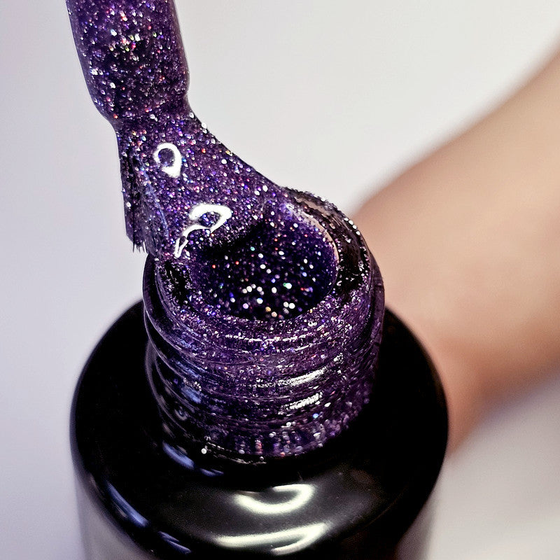 GPMAGIC06 Reflective, Purple Glitter Magic 7ml