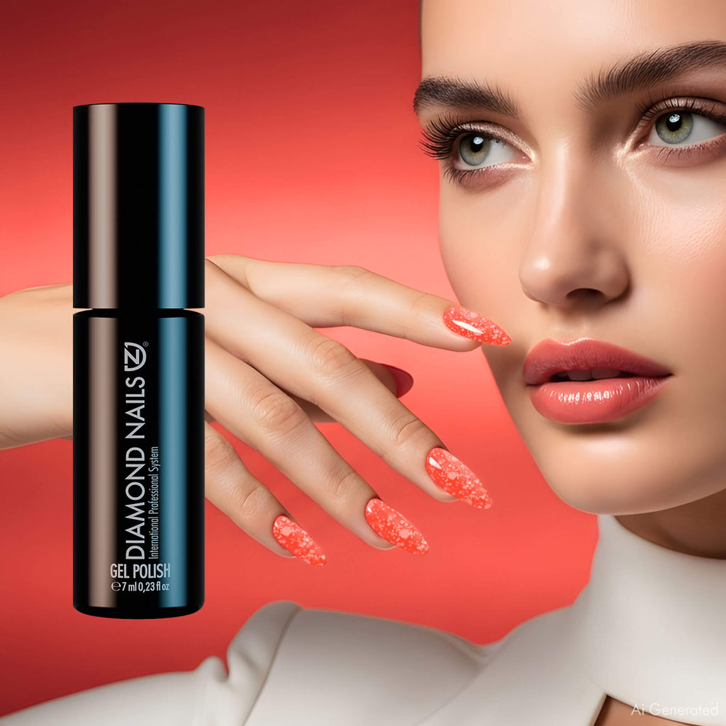 Gel Polish - Party Pop Grapefruit - DN299 - 7ml