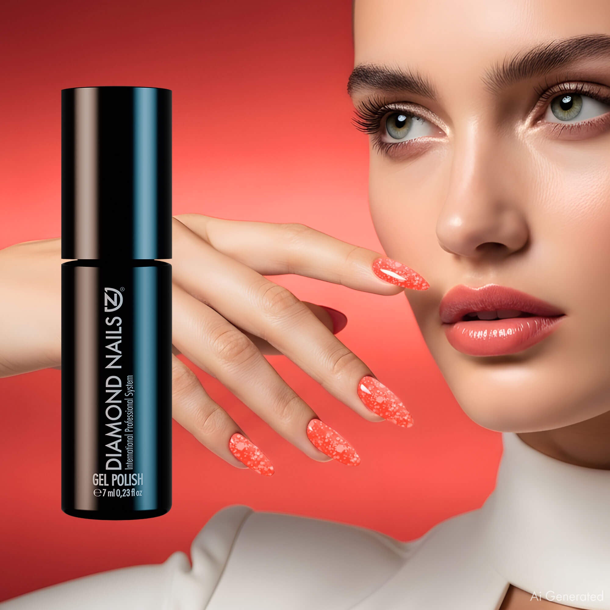 Gel Polish - Party Pop Grapefruit - DN299 - 7ml