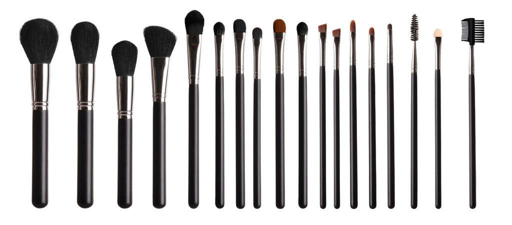 Paléssia | 18-Piece Professional Makeup Brush Set with Belt Case