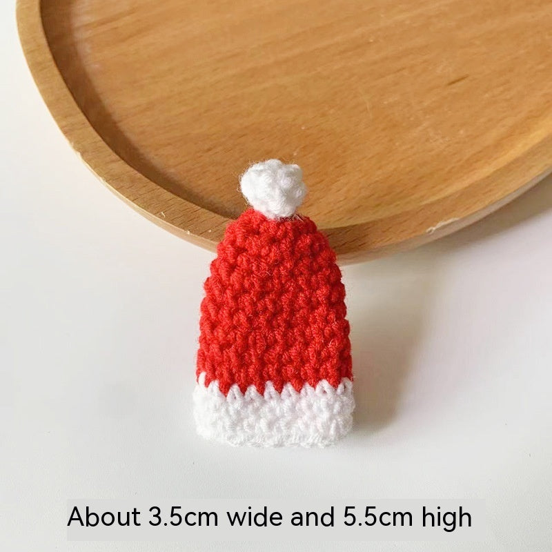 Wool Crocheted Christmas Hair Accessories