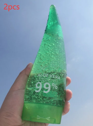 Crema facial hidratante con gel de aloe vera para el cuidado de la piel