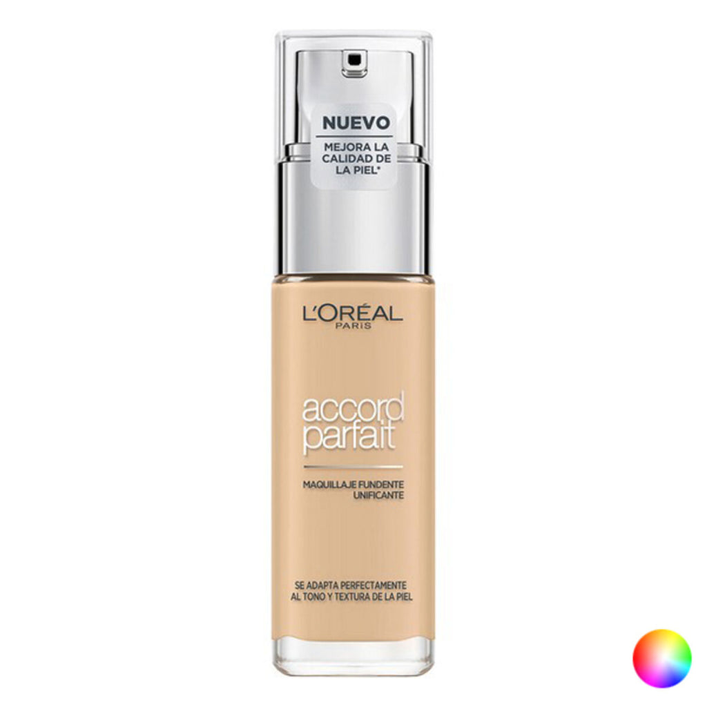 Base de maquillaje líquida Accord Parfait L'Oréal Make Up (30 ml) (30 ml)