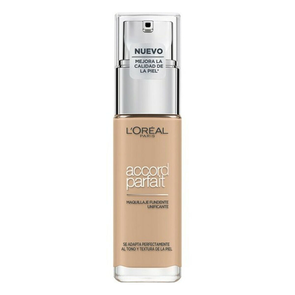 Base de maquillaje líquida Accord Parfait L'Oréal Make Up (30 ml) (30 ml)