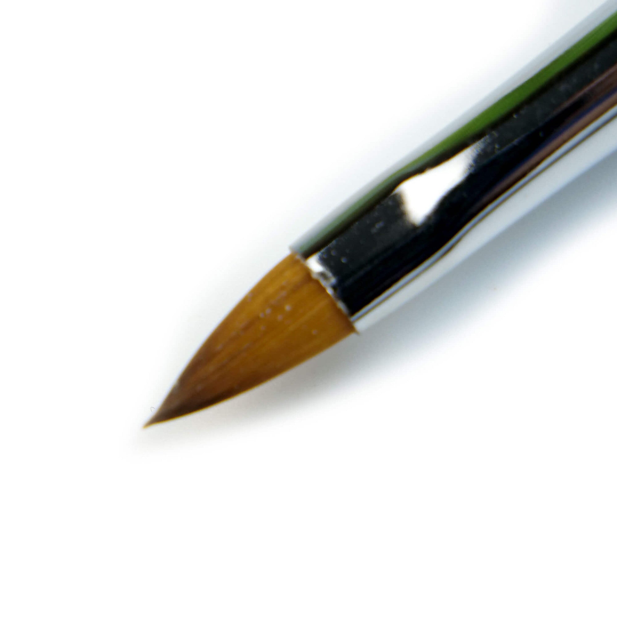 Acrylic Brush #4 with Metal Ferrule