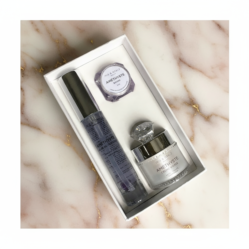 Coffret améthyste Iris et Opale Beauty