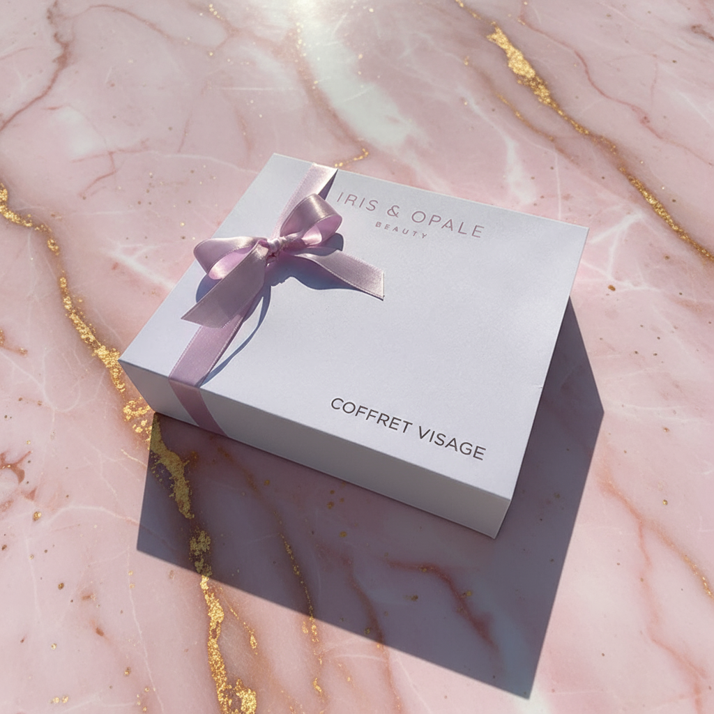 Coffret Galaxie visage | Iris & Opale Beauty. Découvrez nos 15 soins visage emblématiques en format mini. Aux pierres fines et aux extraits végétaux bio. Pour tous les types de peau. Idée cadeau.