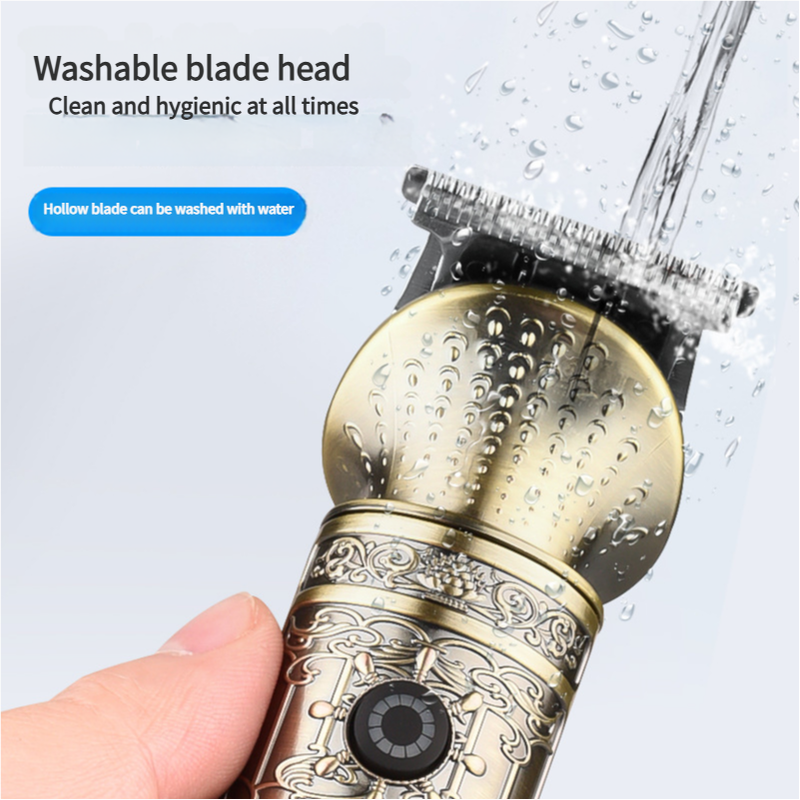 Electric Hair Trimmer & Multi-Grooming Kit with Multi-Length Attachments