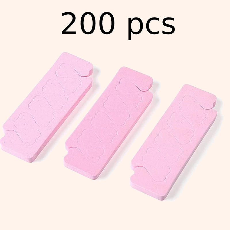 PEDICURE TOE SEPARATORS (50/ 100/ 200 pcs)-1