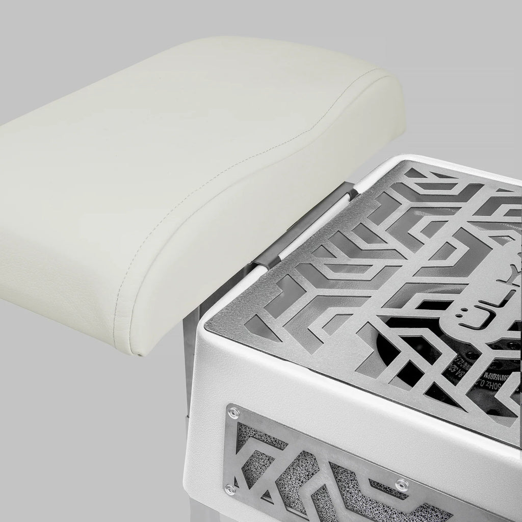 ULKA - Premium Nail Dust Collector X2F for Pedicure With Rack-2